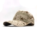Gorra de béisbol de camuflaje digital en tela ripstop con visera curva para protección solar - L (58-60cm) / Camuflaje 5#