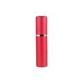 Red matte 5ml aluminum refillable perfume spray bottle with glass interior - Matte Red