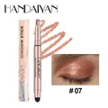 Dual-ended eyeshadow stick in champagne rose gold shade 07 with built-in blending brush - Size 7