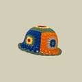 M (56-58cm) / Green Edge Flower