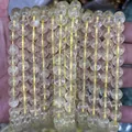 Natural light yellow translucent citrine beads in multi-strand arrangement for DIY jewelry - Natural Citrine Grade A