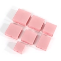 Pink drawer jewelry gift box set in various square and rectangular sizes for storage - 5*5*3.5CM / Pink