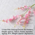 5-Fork Dancing Orchid Pink
