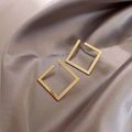 22# 925 Sterling Silver Earring Post - Golden Square