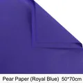 Royal blue tissue paper for flower wrapping and gift liners, 38 sheets in 50x70cm size - 50*70cm (38 Sheets/Pack) / Sapphire Blue