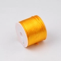 Rocchetto di filo di seta coreana arancione-giallo 1,5 mm per DIY - Giallo Oro
