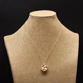 Collier avec pendentif nid en fil doré et perles d'eau douce baroques pour femmes - Pendentif Nid d'Oiseau Fait Main (Style 2)