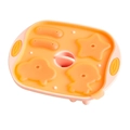 Stampi in silicone alimentare arancione e rosa per pappe a forma di stella e fiori - Torta di riso astronauta / Rosa