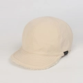 Berretto da baseball invernale in nylon beige con fodera in calda lana di agnello - M (56-58cm) / Beige