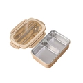 304 Stainless Steel 304 Stainless Steel 2-Compartment - Khaki