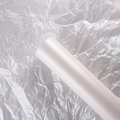 Glossy white snowflake cellophane wrapping roll with subtle pearl finish for gift decor - 27g Pearlescent Tissue Paper [Pearl White] 20 Sheets 50*70cm