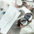 Gel per unghie effetto gesso 3D colore Bianco Mousse con texture sabbiata fine - Bianco Mousse