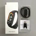 Smart Band 8 σετ παρακολούθησης φυσικής κατάστασης με μαύρο λουράκι και φορτιστή - Κινεζική Έκδοση M8 (APP: Hryfine)