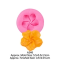 Stampo in silicone rosa a forma di fiore per decorazioni in fondente e dolci - 1# Girasole / Rosa