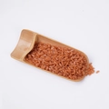 Realistic PVC red rice model in a bamboo spoon for food display and props - Brown Rice (500g)