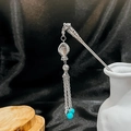 Silver/F240/Fish Pendant Tassel
