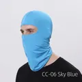 Sky blue outdoor cycling balaclava CC-06 windproof sun protection headgear for sports - Sky Blue