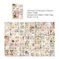 Eden Garden vintage floral paper collection for scrapbooking with 100 sheets of retro art - Eden Garden