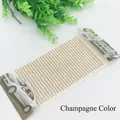Detail of 3mm champagne self-adhesive acrylic rhinestones for DIY car and craft decoration - 3mm / Champagne
