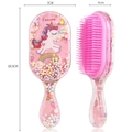Pink unicorn detangling air cushion hairbrush with colorful foam beads for kids - 04-Unicorn