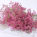 Lifelike pink baby's breath artificial flower bouquet for wedding and home decoration - Rose Red