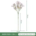 58cm purple artificial baby's breath flower spray for wedding home floral decor - AHB1909 Series / Purple