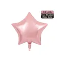 10-inch rose gold star-shaped foil balloon for wedding and birthday party decoration - 10-inch Star Rose Gold