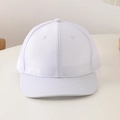 Dettaglio del cappellino trucker bianco con rete traspirante e parte frontale in cotone - L (58-60cm) / Bianco