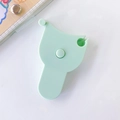 Light green Y-shape body measuring tape for fitness and tailoring on white background - Green (Double-sided CM)