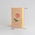 Cartoon flower paper gift bag set with 6 bags and 6 stickers, 27x15x9.7cm size - Style B / 6 Bags + 6 Stickers