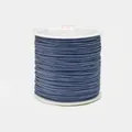 0.8mm gray-blue 72 jade thread for handmade jewelry braiding on white spool - Color 331 Peacock Blue