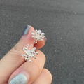 EH0520/Silver Radial Molecule Stud
