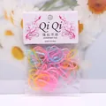 Coleteros coloridos de alta elasticidad en pack multicolor estilo gelatina niña - Colores gelatina