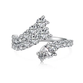 Adjustable Open / DY120764 Open Wrap Style / Silver