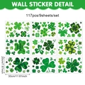 Lot de 9 planches avec 117 stickers de trèfles pour la Saint-Patrick, taille 30x20cm - Style CT26Y80056S_T (20x30cm)
