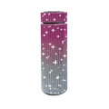 500ml diamond smart thermos with pink to silver gradient and LED temperature display - Gradient Pink