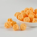 Realistisches Popcorn-Miniatur-Zubehör aus orangefarbenem Harz für DIY-Ohrringe - Unbemaltes Popcorn / Creme
