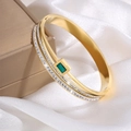 【180-1】golden Emerald Mud Diamond