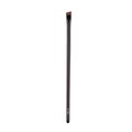 Angled makeup brush A-102 with black handle and brown natural bristles for eyeliner - Small Blade Brow Eyeliner Brush