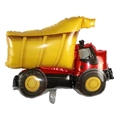 Dump truck shaped aluminum foil balloon for construction engineering theme party decoration - Large Dump Truck