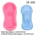Stampo in silicone per auto per cioccolato e mousse fai da te con design sportivo rosa - Rosa