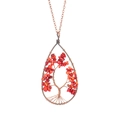 Red Coral + Chain