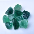 Pierres de fluorite verte naturelle en morceaux bruts non polis pour l'aromathérapie - Fluorite
