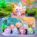 Nine-tailed Fox mythical series blind box set with 6 standard and 1 hidden variant - Nine-tailed Immortal Fox Random Single / Full Box Set