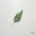 Artificial evergreen branch 25x8cm for Christmas wreaths and holiday decor - 19-Fork Bi-Color Pine