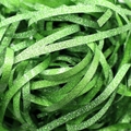 Sparkling emerald green shredded lafite paper filler for festive gift box packaging decoration - 30g/Pack / PT04 Green Glitter