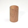 Diffuseur d'huiles essentielles cylindrique en bois massif au grain naturel - Acajou Diffuseur Rond