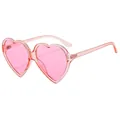 Transparent Pink Frame Pink Lens