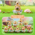 Capybara mystery box figures set including 8 standard and 1 secret hidden style - No Worry Capy (Full Box)