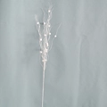 Minimalist white decorative branches with small foam beads for Christmas tree decoration - White Curled Branch with Berry